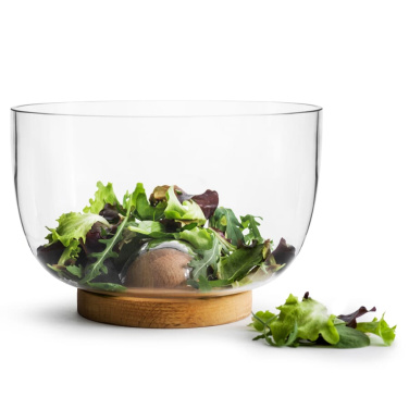 Sagaform Nature serving bowl, Transparent, product image (4)