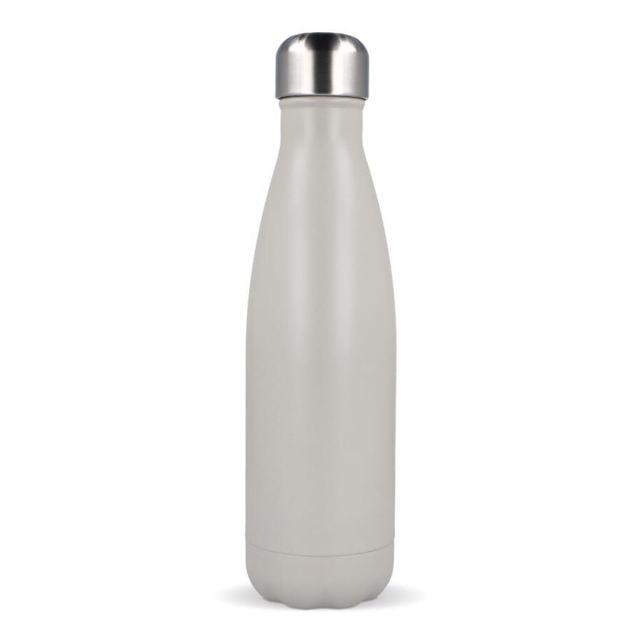 Sagaform Nils Steel Bottle Powder Coated 500 ml, Beige, product image (1)
