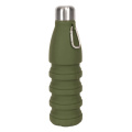 Sagaform Stig foldable bottle 550 ml, Green