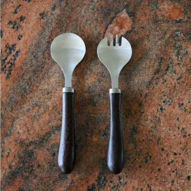 Sagaform Astrid Salad Server Set 2 pcs, Wood, product image (3)