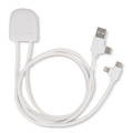 Xoopar Ice-C Charging cable, White