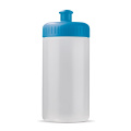 Sports bottle Bio based 500 ml basic, Transparent / Light Blue
