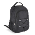 Backpack with drawcord detail R-PET 25L, Black