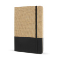 Notebook jute R-PET, Black