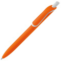 Ball pen ClickShadow soft touch R-ABS, Orange