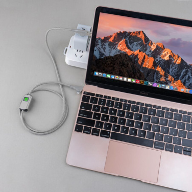 Xoopar Allure PD Cable with data transfer, Light Grey, product image (2)