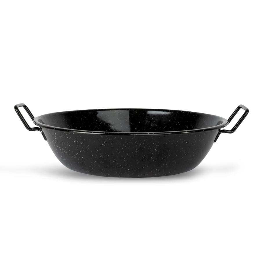 Sagaform Doris enamel pan medium, Black, product image