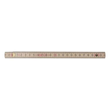 Folding ruler wood 2m premium natural, product image (4)