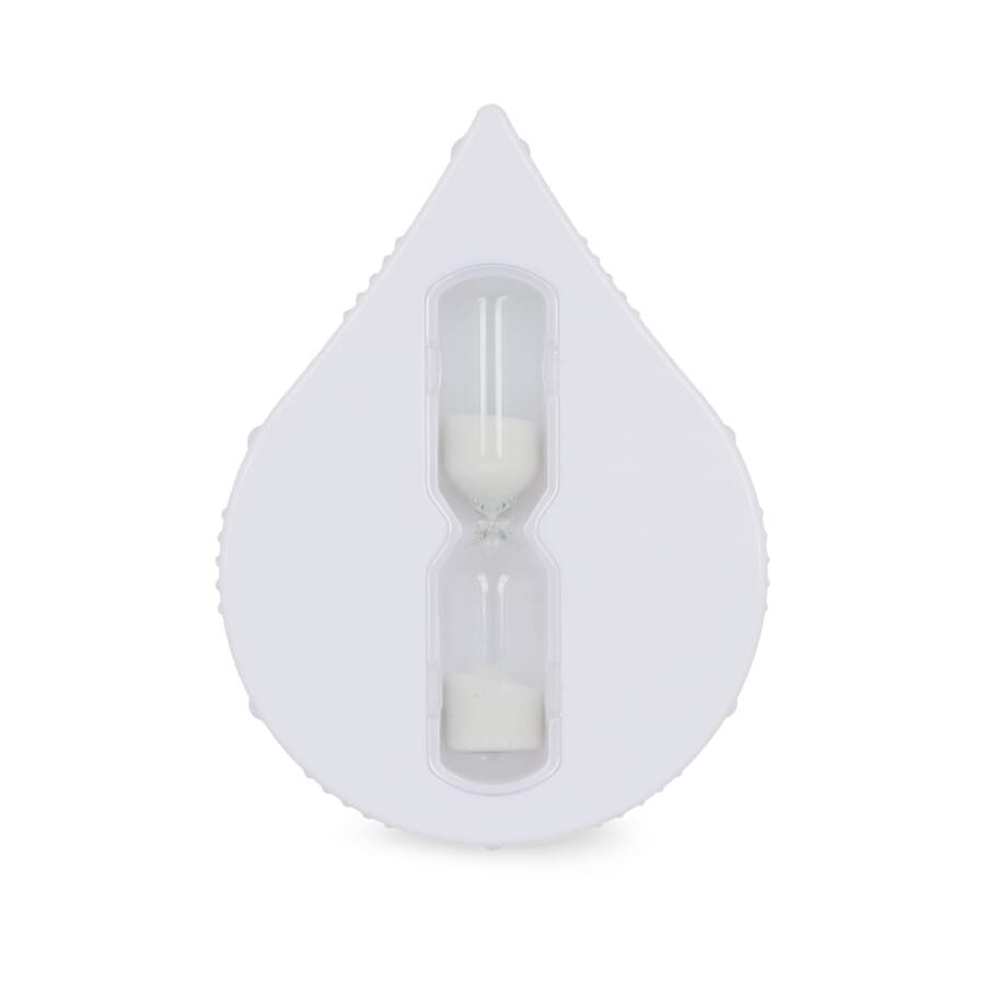 Showertimer waterdrop, White, product image (1)