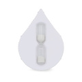 Showertimer waterdrop, White