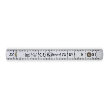 Calibrated foldable ruler 1m, White, product image (3)