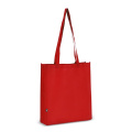 R-PET Carry bag non-woven 38 x 9 x 42 cm 75g/m², Red