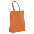 R-PET Carry bag laminated non-woven 30 x 12 x 40 cm 105g/m², Orange