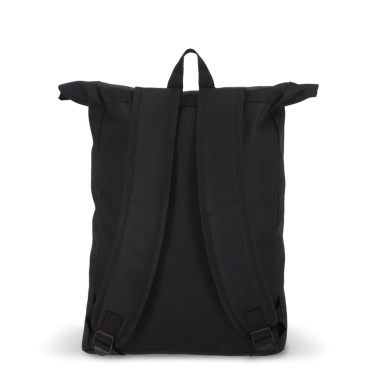 R-PET 600D Rolltop backpack 20L, Black, product image (4)