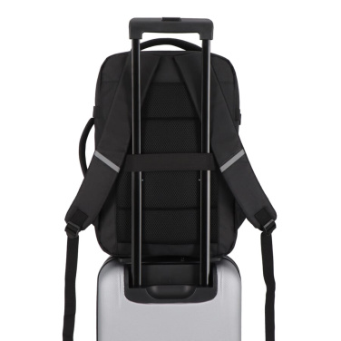 R-PET 600D overnight backpack 22L, Black, product image (2)