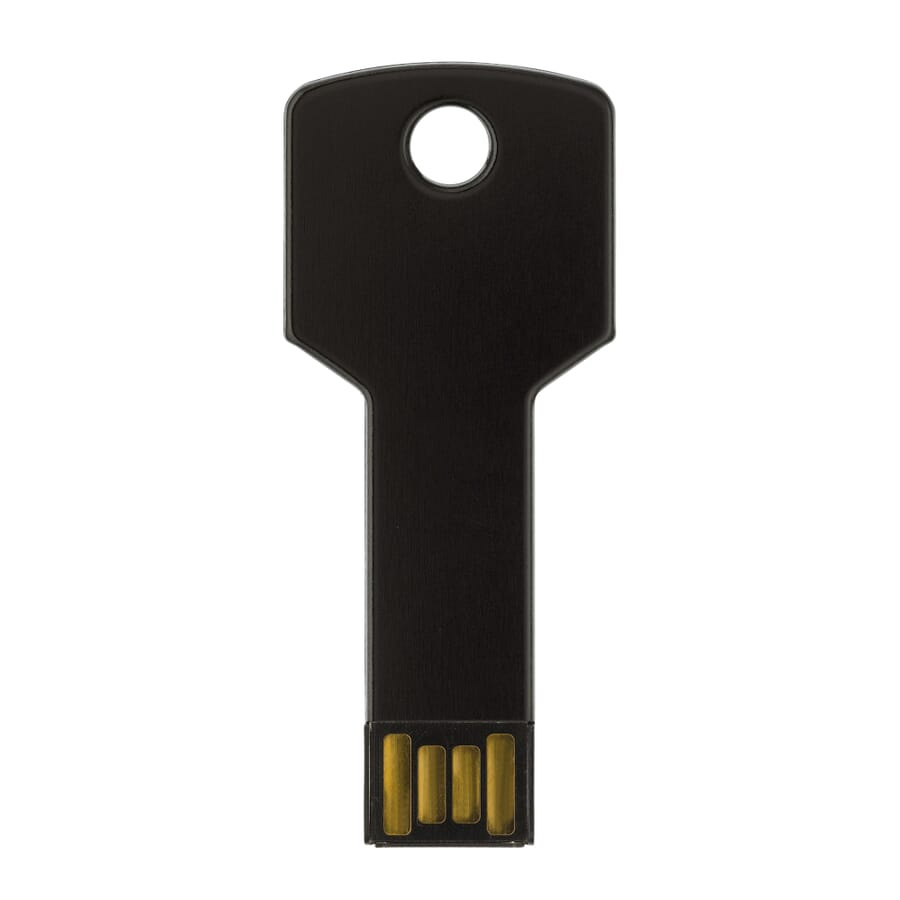 USB flash drive key 8GB, Black, product image (1)