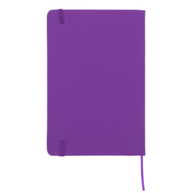 Notebook A5 PU with grid dot pages, Purple, product image (2)