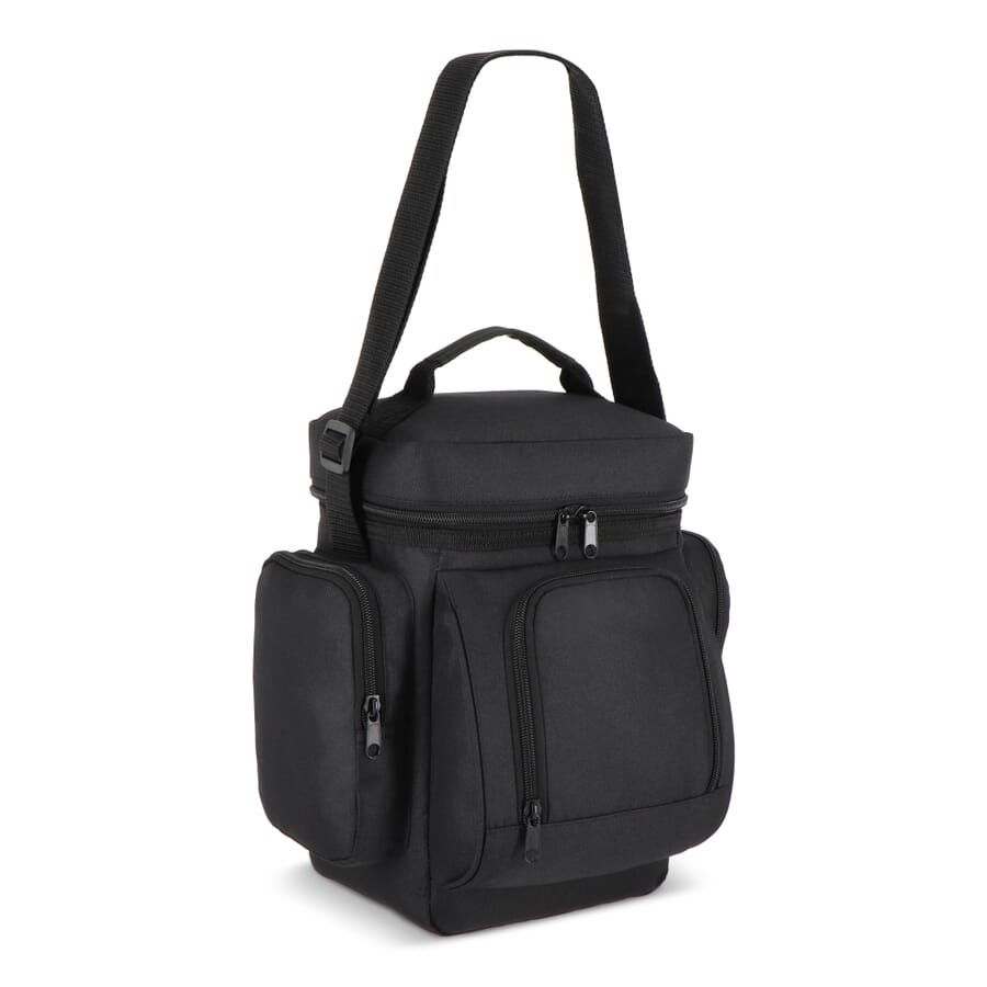 R-PET 600D Lunch cooler 10L, Black, product image (1)