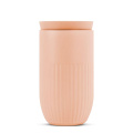 Sagaform Tova isolated mug, 320 ml leak-proof and dishwasher safe, Pastel pink