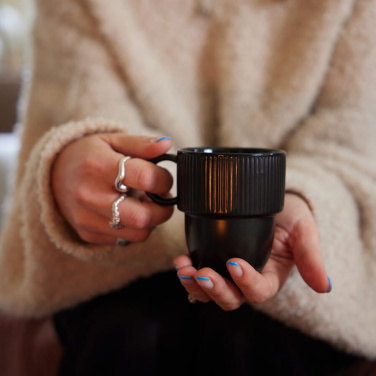 Sagaform Inka cup with ear 270 ml, Black, product image (2)