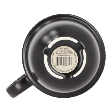 Sagaform Inka cup with ear 270 ml, Black, product image (4)