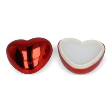 Metallic Heart Shape lipbalm, Red, product image (2)