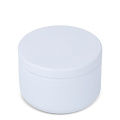 Asana unscented plant based candle in recycled tin, White