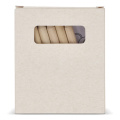 8 piece colouring set in recycled milkcarton box, Ecru