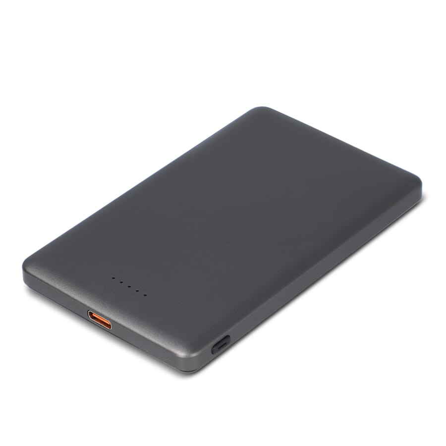Nexus Wireless Powerbank Compatible with MagSafe R-ABS 5000 mAh, Black / Dark gun metal, product image (1)