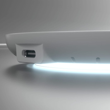 Wireless Fast Charger 15 W with LED Indicator, White, product image (4)