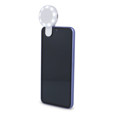 Universal Portable Selfie LED Light with 3-Level Brightness, White, product image (3)