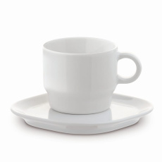 Cup & saucer square Satellite 180 ml