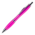 Ball pen Hawaï frosty, Transparent / Dark Pink