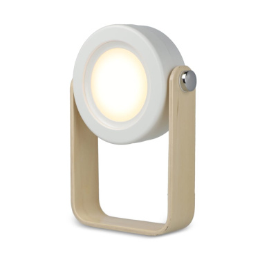 Coollux multifunctional LED lamp with bamboo handle, White, product image (3)