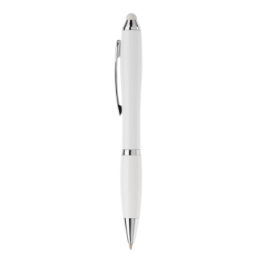 Ball pen Hawaï stylus hardcolour, White / White, product image (4)