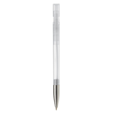 Nash ball pen metal tip transparent, Transparent / White, product image (2)