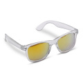 Sunglasses Bradley transparent UV400, Transparent / Orange
