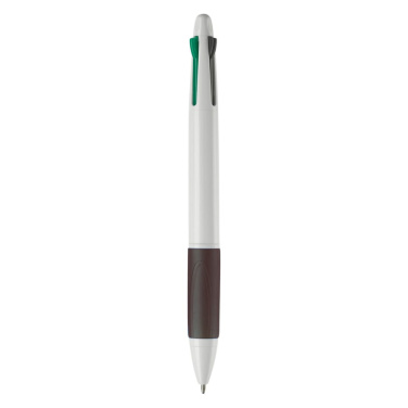 Ball pen 4 colours, White / Black, product image (2)
