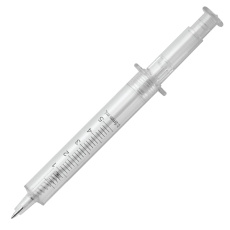 Syringe pen transparent