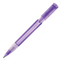 Ball pen S40 Grip Clear transparent, Transparent / Purple