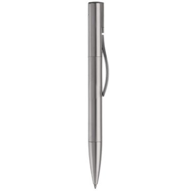 Metal USB ball pen Toppoint design 4GB, Silver, product image (2)