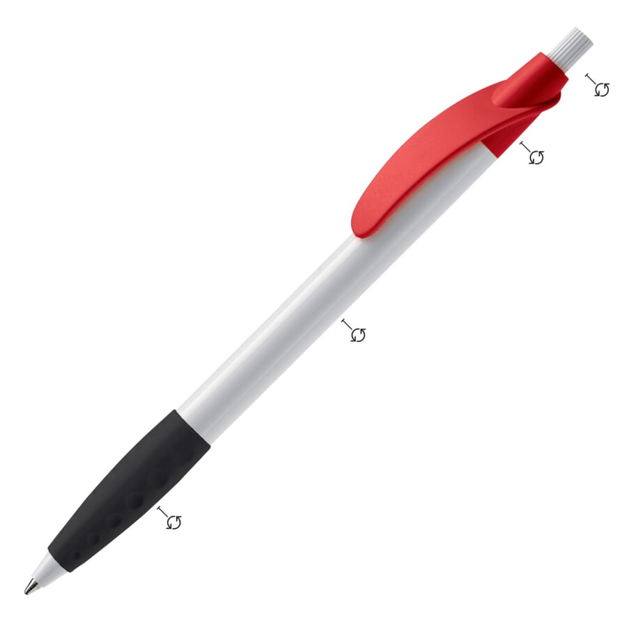 Cosmo ball pen combi rubber grip, product image