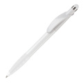 Cosmo stylus with grip, White / White