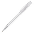 Avalon ball pen transparent, Transparent / White