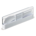 Lunch cutlery in box, White