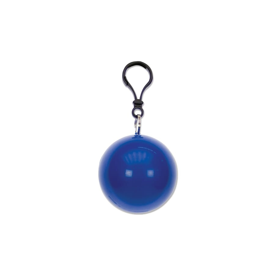 Rain poncho in a ball, Blue, product image (1)