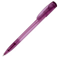 Deniro ball pen frosty, Ecru / Purple