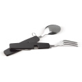 Foldable cutlery in multi-tool, Black