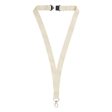 Lanyard organic cotton, Ecru, product image (2)