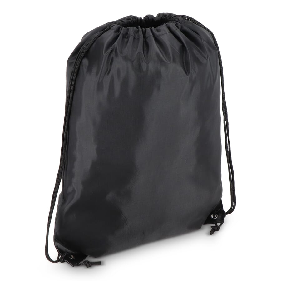Drawstring bag premium, Black, product image (1)